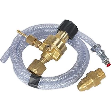 Sealey REG/KIT/MZ Industrial MIG Gas Regulator Kit No Gauge