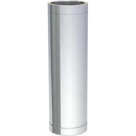 Tube fumées inox Ø 150 mm L1000 mm