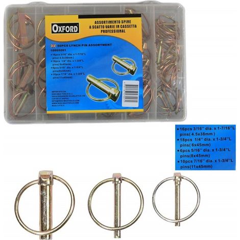Trade Shop - Conjunto Conjunto Conjunto 50 Enchufes Enchufes Clavos Clavos Enchufes Pins - (1/2)