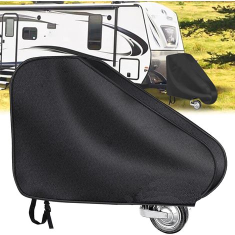 Bâche de protection universelle pour timon de caravane, camping-car et remorque (1/5)