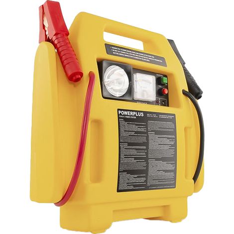 AVVIATORE DI EMERGENZA PORTATILE potenza max 900 Ampere - POWERPLUS