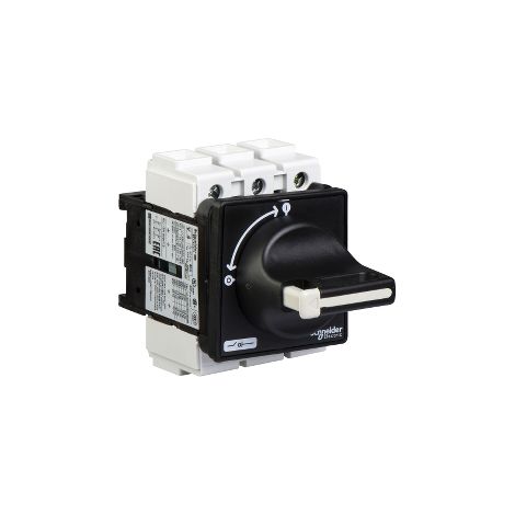 Inter. sezionatore Vario VBF - 3 poli - 80 A - manovra nera lucch. - VBF4