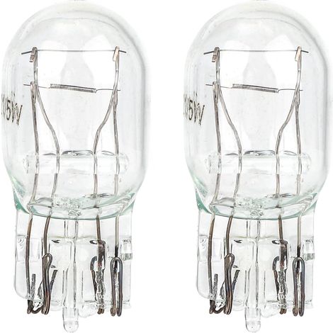 Pieces 7443 Bulbs (7443LL, 7444 T20 W21/5W), Brake Light, Tail Light, Turn Signal & DRL Bulbs, Long Life Direct Replacement for Some Cars and Motorcycles (1/5)