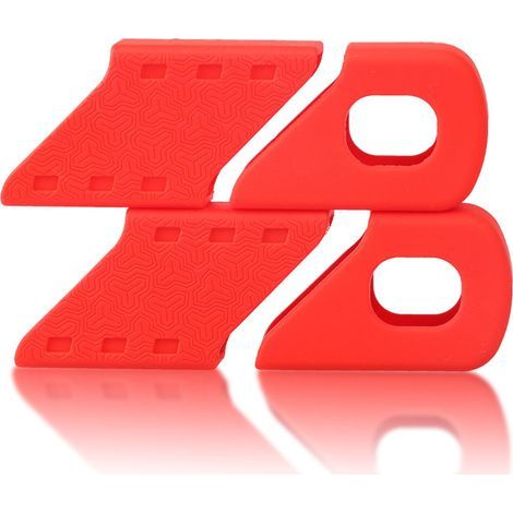 Set of 4 silicone bicycle crank protectors (1/4)