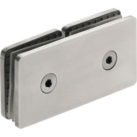 Accesorio Vidrio Tesa Fijacion A Vidrio 180º Inox (1/3)