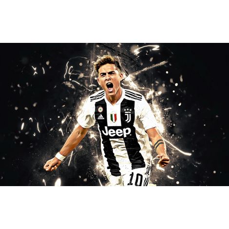 Papier peint panoramique Football - Joueur de Foot - 130 cm x 81 cm (1/2)
