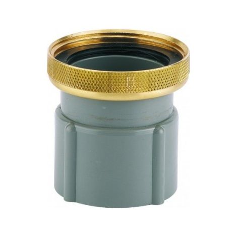 Embout de raccordement Fitoflex diamètre 40 mm avec écrou laiton et joint plat - VALENTIN (1/2)