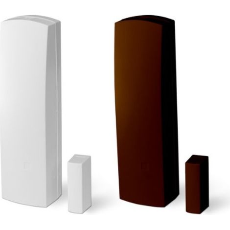 Emetteur CU 800-M 3 entrées : reed, contact externe et interrupteur alarme compteur d'impulsions réglable - couleur marron foncé - 868 MHz