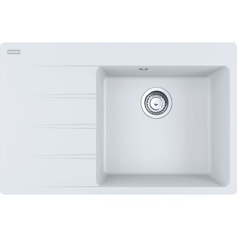 Franke Centro - Lavello in fragranite CNG 611-78 TL/7, 78x50 cm, ghiaccio bianco 114.0637.505