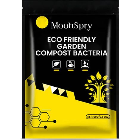 MOONSPRY Environmentally friendly compost bacteria for daily protection of plant roots, nutrient uptake and care – plant powder for agriculture (1/5)