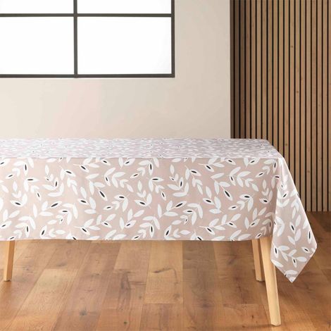 Nappe en Microfibre "Bellys" 140x240cm Naturel (1/4)