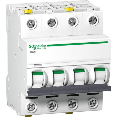 Schneider Electric IC60H Interruttore 25 A Bianco 4 Poli
