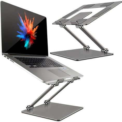 Verstellbarer, ergonomischer X-PRO Laptopständer aus Aluminium