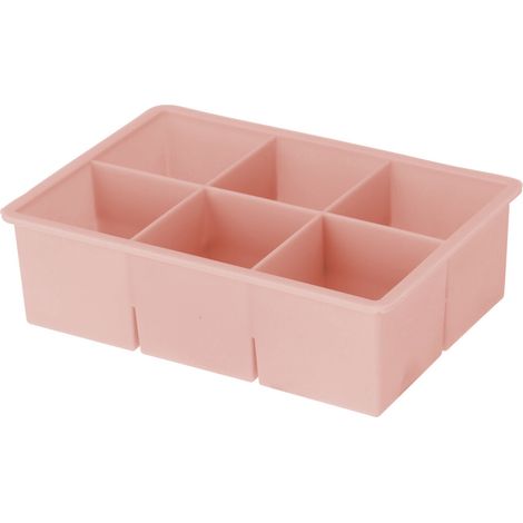 Eiswürfelform für 6 Eiswürfel, 16,5 x 11,5 x 5 cm