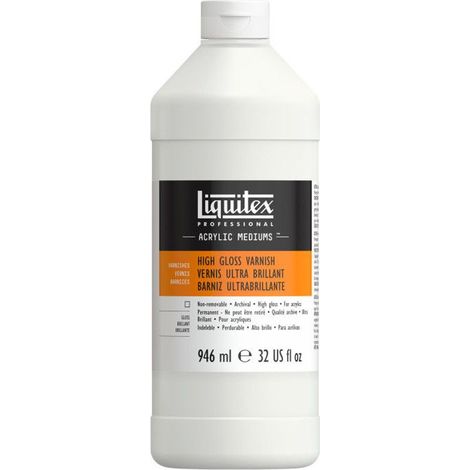 Additif Vernis - LIQUITEX - ULTRA BRILLANT - 946 ML - Multicolore - Pour Adultes
