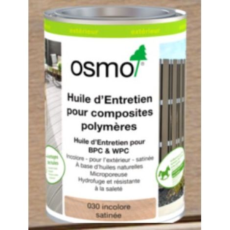 Huile d'entretien pour composites polymères 1L 030