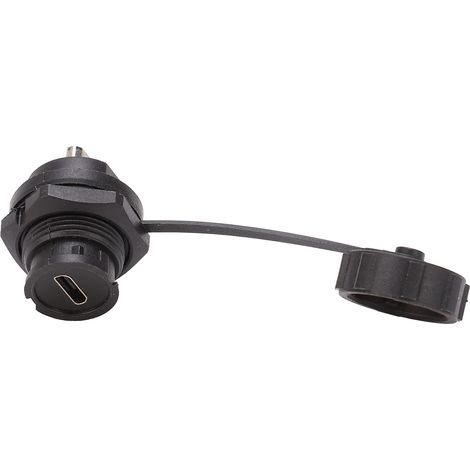 Connecteur USB Micro femelle étanche IP68, prise arrière pour carte mère, E10MCBFFF, port femelle robuste (1/5)
