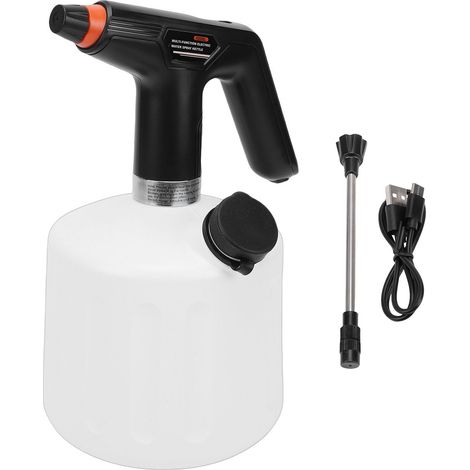 Bouteille de pulvérisation électrique, pulvérisateur de plantes à haute pression, bouilloire d'arrosage portable Rechargeable pour la maison, la cour et le jardin (1/5)