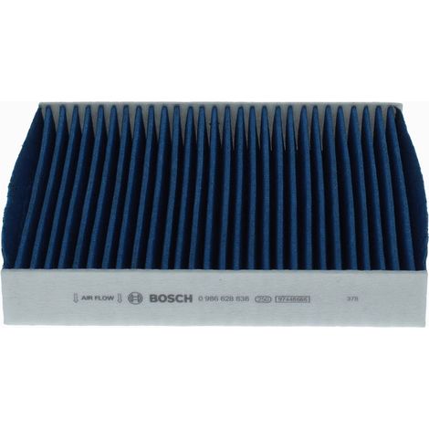 Filtre, Charbon actif habitacle+pro - 0986628636 - BOSCH (1/2)