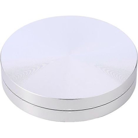 Plateau tournant à pâtisserie en alliage d'aluminium avec support rotatif et roulement à billes. (1/2)