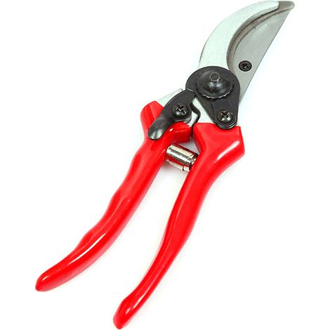 Dripex Sécateur manuel de jardinage, outils de gestion de l'élagage du jardin bonsaï, sécateur en acier inoxydable rouge SK5 (1/5)