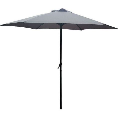 2.7m Parasol - Grey (1/5)