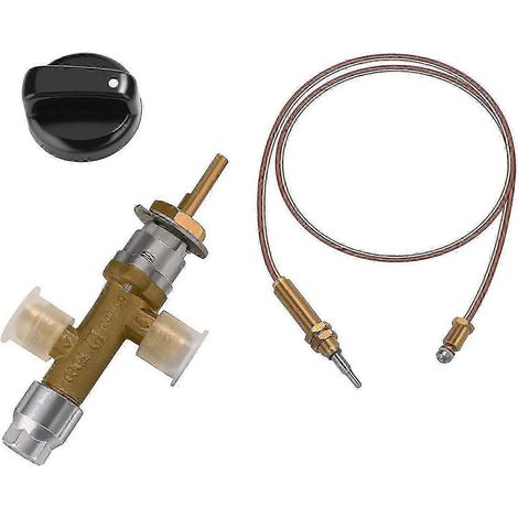 3-teiliges Set zur einfachen Installation eines Propangas-Warmwasserbereiters mit Propangasventil und Flammenausfallschutz. Schornsteinreparatur.