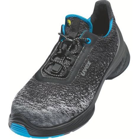 uvex Halbschuhe 1 G2 S1P schwarz blau Weite 14 Gr. 35 (1/5)