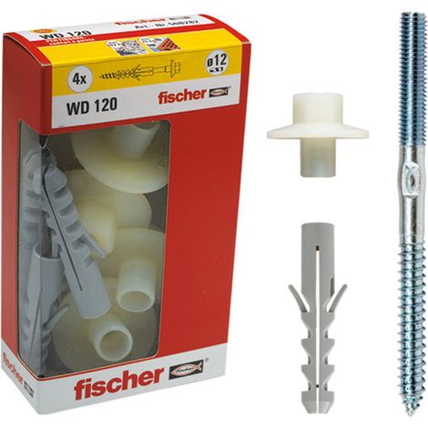 TASSELLO WD 120 Y SANITARI        Pz  4 BL FISCHER