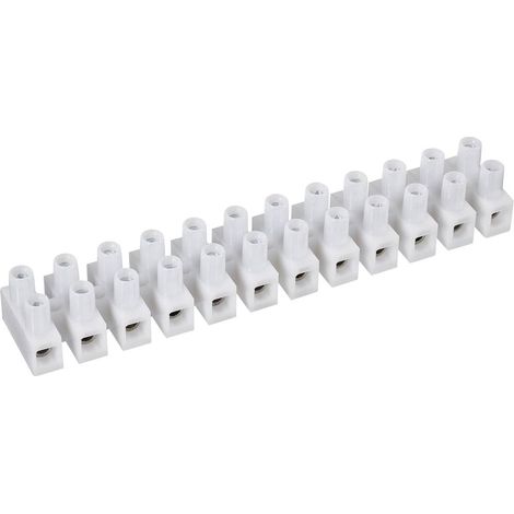Morsettiera flessibile: 0,5 a 1,5 mm², rigida: 0,5 a 1,5 mm², numero di poli: 12, 523702, 10 pz., bianca (1/2)