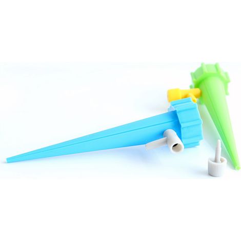 Abreuvoir automatique pour plantes, 12 pièces, dispositif d'arrosage automatique pour fleurs en pot, bouteille à libération lente, piquet d'irrigation pour plantes d'intérieur et d'extérieur