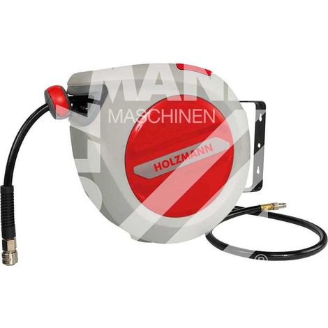Avvolgitubo autorientrante tubo aria compressa 15mt Holzmann lsr15air (1/2)