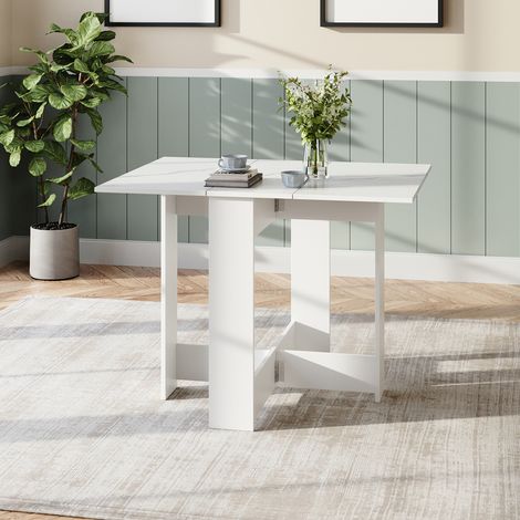 Modern Drop Leaf Dining Table (1/5)