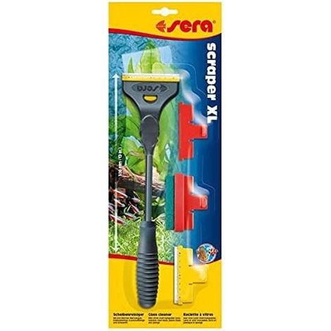 Raschietto per acquario sera scraper xl 30 cm testa intercambiabile (1/2)