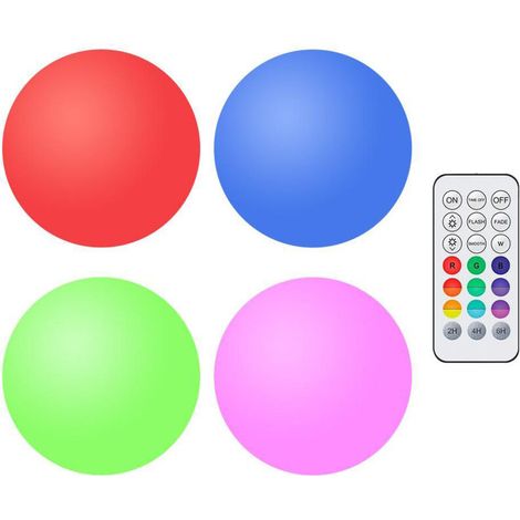 Schwimmende LED-Leuchte für Spa, Pool, IP68 wasserdicht, Farbwechsel, Badewanne, Nachtlicht, Geschenk, Party, Whirlpool, Innen- und Außendekoration (1/5)
