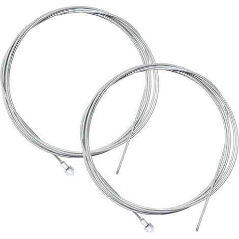 Pair Lot de 2 Câble de Frein Vélo, Câble de Frein Intérieur pour Vélo de Route, Devant et Derrière Câble de Frein Vélo (1/5)