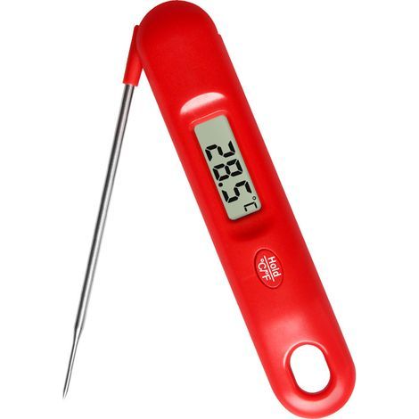 Digital meat thermometer - Instant reading 3 times faster in 0.5 seconds, food cooking thermometer accuracy ± 0.1 ℃, kitchen grill bottle opener (1/5)