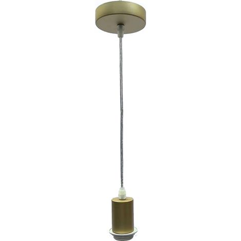 Maledivische Pendelleuchte 1e27 h.reg.xd.10cm vergoldet