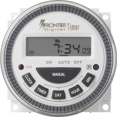 Fronttafeleinbau-Zeitschaltuhr digital 230 V/AC 4000 W (1/3)