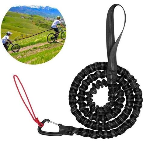Corde de Remorquage Vélo Enfants, Corde élastique Extensible pour Enfants Corde élastique Universellement Durable (1/4)