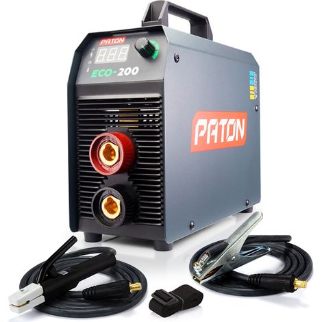 PATON ECO-200 Inverter – Poste de soudage – Soudeur à l’arc – Courant de sortie 200A – Entrée 230V (1/5)