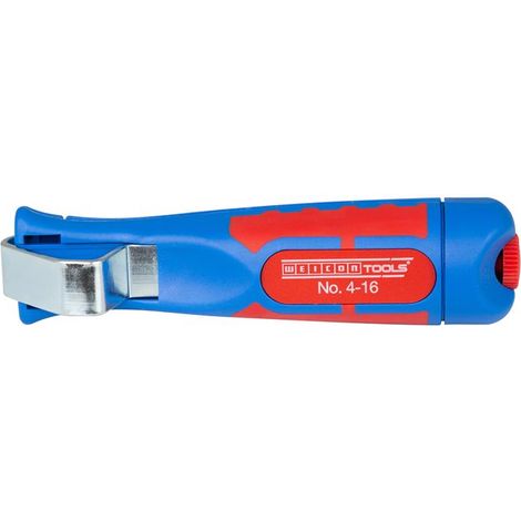 Weicon Cable Stripper No. 4-16 with Swivel Blade for Precise Cable Stripping