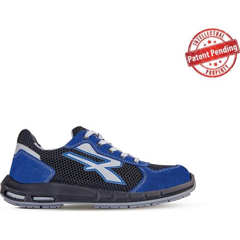 Zapatos de seguridad bajos SKY PLUS ESD S1P SRC - Negro/Azul 45 (1/5)