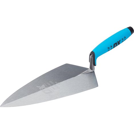 1 - Truelle De Maçon - Acier Forgé - Motif Philadelphie - Pour Pose De Briques Et Mortier - Manche Ergonomique - 30cm (1/5)