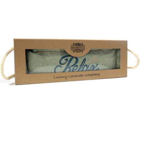 Sac de blé de luxe à la lavande dans une boîte cadeau - Blue Sky RELAX- Vendu par 1 (1/4)
