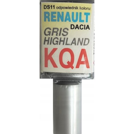 Dacia KQA gris highland pintura para reparación de arañazos para coches arasystem 10 ml (1/5)