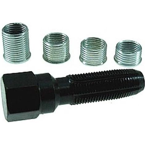 Kit de Réparation Filetage de Bougies 5x14 mm - Longueurs 10, 11.2, 12.7, 19 mm - Réparation Précise et Durable - Beast