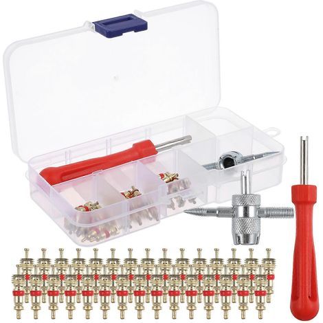 Set mit 32 praktischen Schraubenschlüsseln zum Aus- und Einbau von Zylinderköpfen (7er-Set) – 1,5 x 1,5 x 9 cm (1/3)