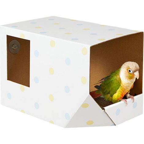 Nido di pappagallino - un nascondiglio che può essere acquistato come rifugio per animali. (1/5)