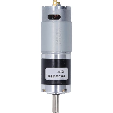 Moteur à verrouillage automatique DC24V CW CCW couple élevé réducteur de vitesse 700mA 36X555 300RPM (1/5)